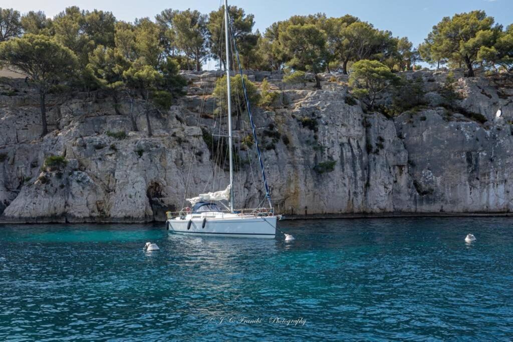 Cassis Grande Terrasse Emplacement Au Top A 1 Minute De La Plage A Pieds Exterior foto